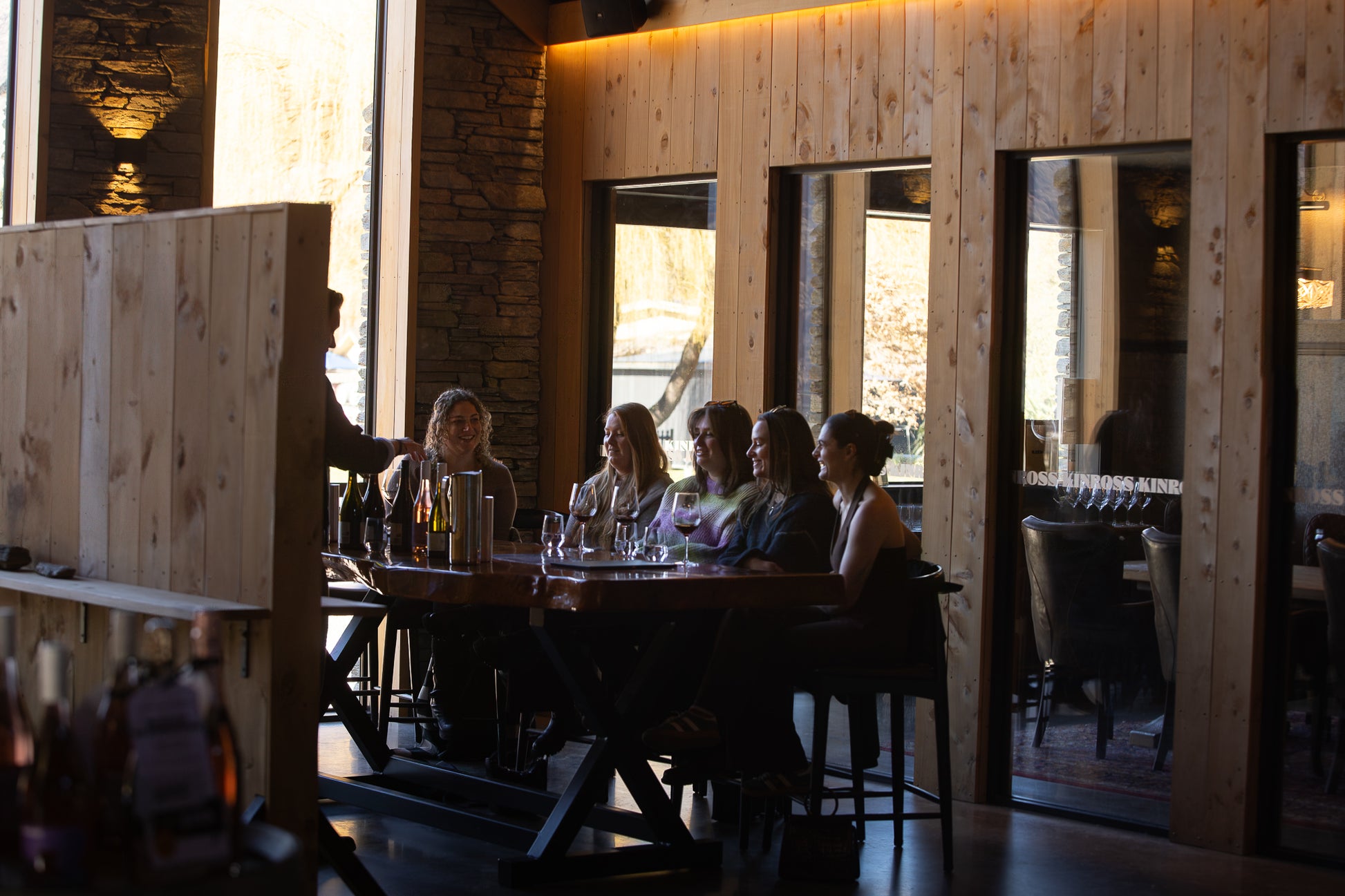 Guided wine tasting included in the Three Vines Tour Queenstown