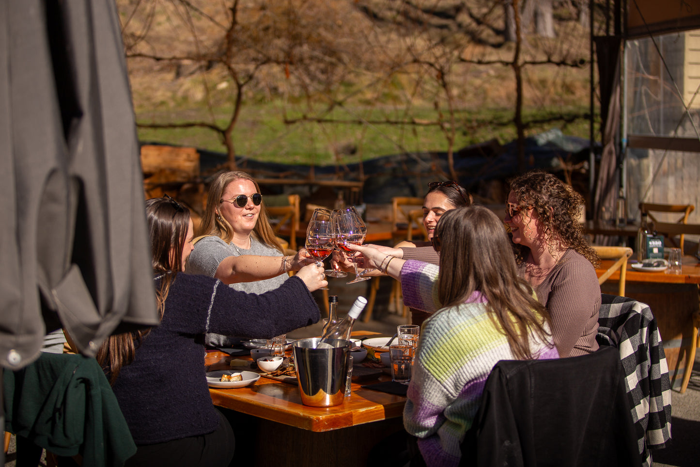 Guided wine tasting included in the Three Vines Tour Queenstown