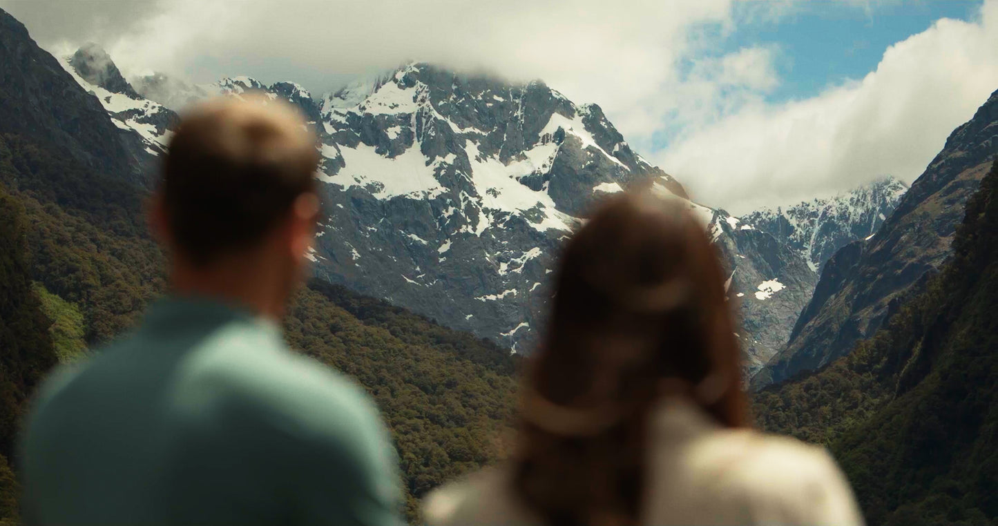 Guests enjoying Aoraki Mount Cook views on private guided tour